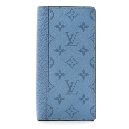 Louis Vuitton Taigarama Brazza Wallet NM Denim 1 of 7