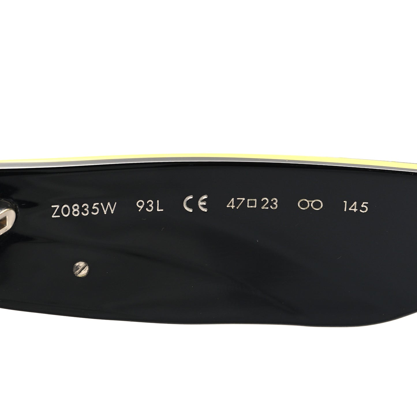 Acetate Cat Eye LV Sunglasses Z0835W Black
