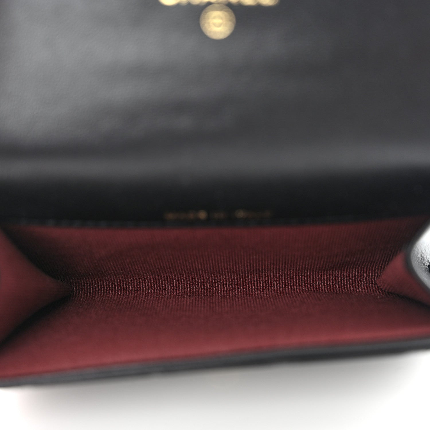 Chanel Lambskin Quilted Flap Card Holder Black 5 of 9