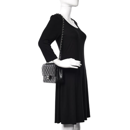 Chanel Caviar Quilted Medium Double Flap Black 2 of 10