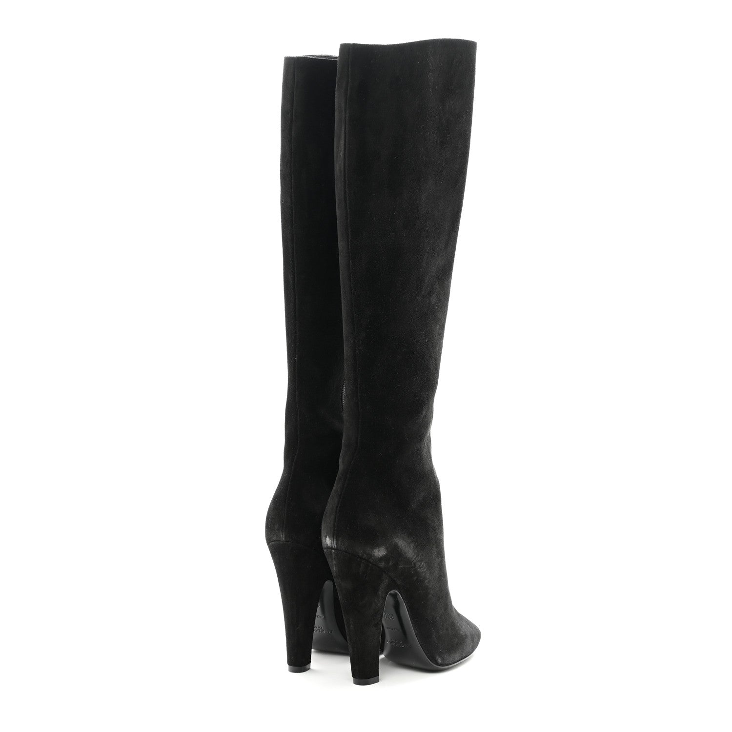 Saint Laurent Knee High Boots 36.5 Black 4 of 13