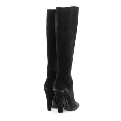 Saint Laurent Knee High Boots 36.5 Black 4 of 13