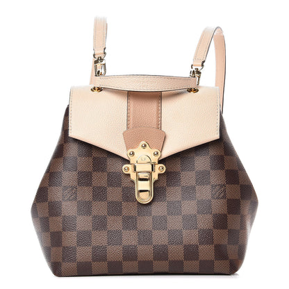 Louis Vuitton Damier Ebene Clapton Backpack Creme 1 of 11
