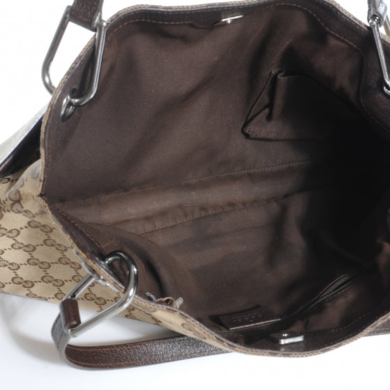 Gucci Monogram Medium Eclipse Shoulder Bag Ebony 8 of 8