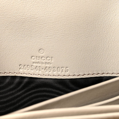 Gucci Guccissima Signature Dice Chain Wallet Off White 5 of 8