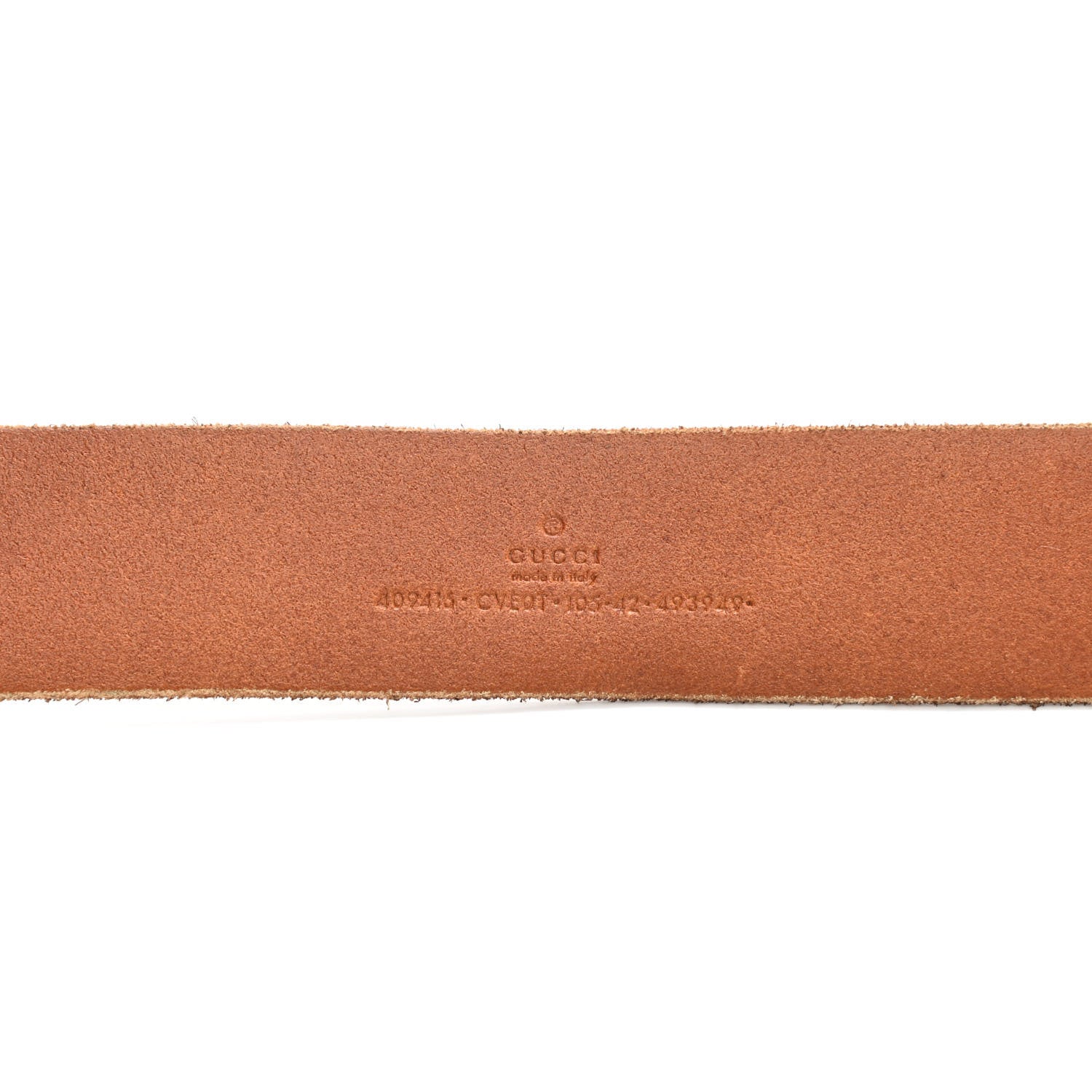 Gucci Faded Calfskin Double G 40mm Belt 105 42 Cuir 5 of 5