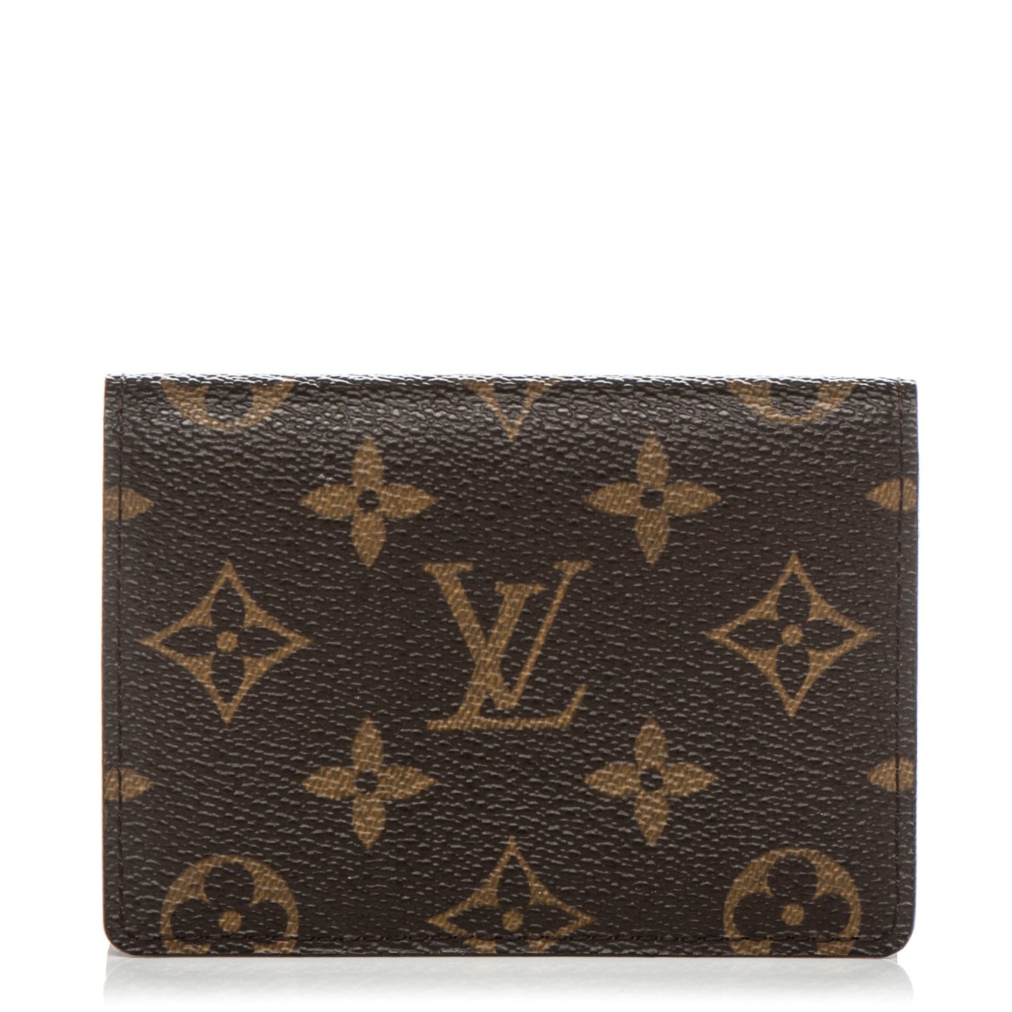 Monogram Porte 2 Cartes Vertical Card Holder