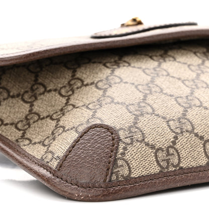 Gucci GG Supreme Monogram Neo Vintage Web Belt Bag Brown 9 of 10