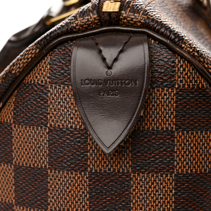 Louis Vuitton Damier Ebene Speedy 25 6 of 13
