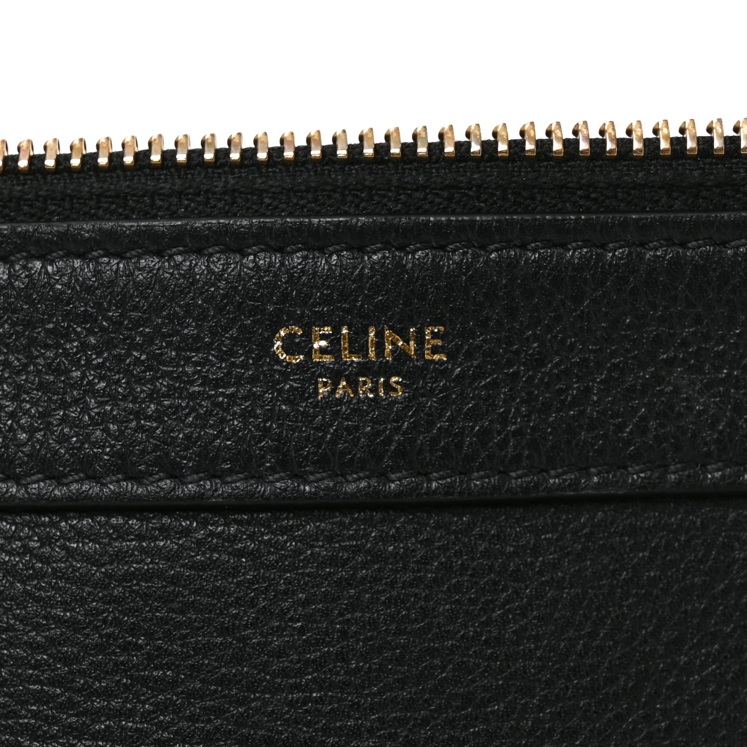 Celine Supple Calfskin Medium Strap Leandre Shoulder Bag Black 6 of 9