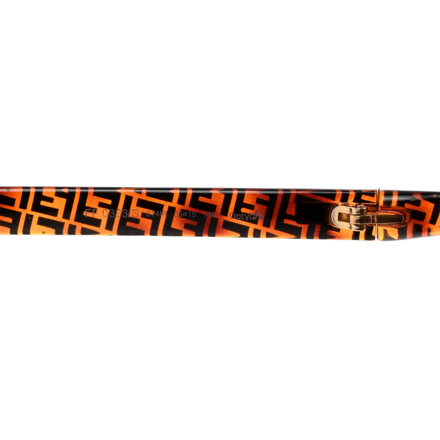 Fendi Acetate Sunglasses FF 0383/S Havana Pink 5 of 8