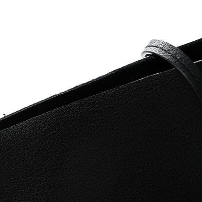 Saint Laurent Calfskin Large Shopping Tote Black 15 of 15