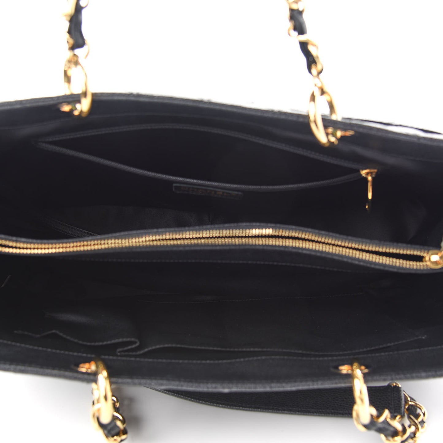Caviar Quilted XL Grand Shopping Tote GST Black