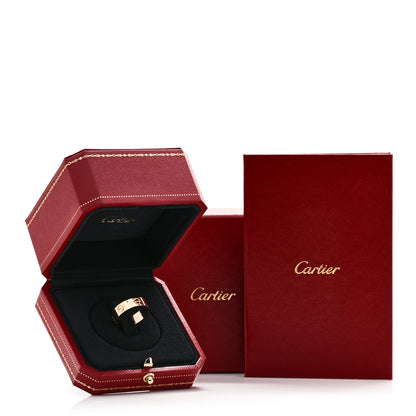 Cartier 18K Yellow Gold 5.5mm LOVE Ring 53 6.5 5 of 5