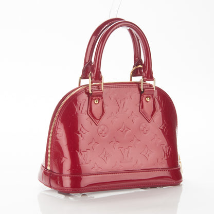 Louis Vuitton Vernis Alma BB Pomme D'Amour 3 of 6