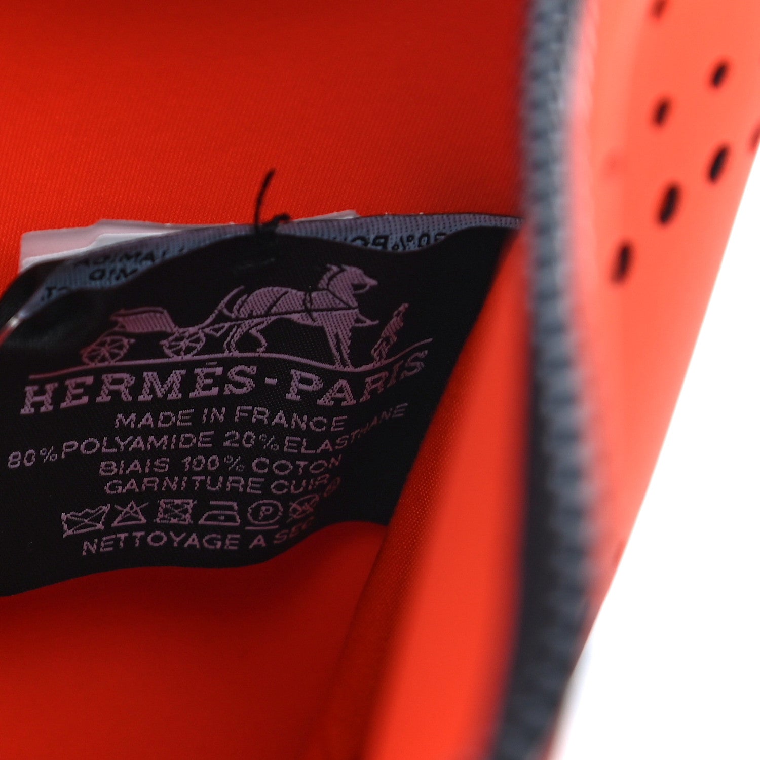 Hermes Neoprene Small Neobain Waves Case Orange 6 of 9
