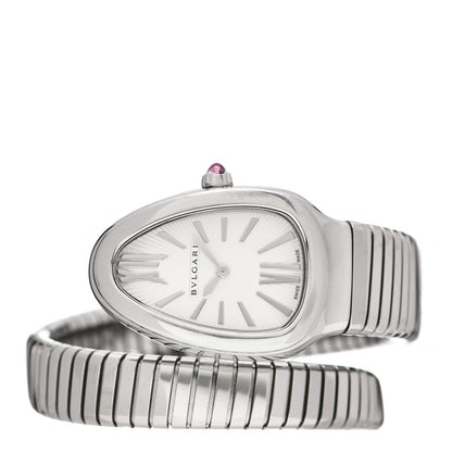 Bulgari Stainless Steel 35mm Serpenti Tubogas Quartz Watch 2 of 4