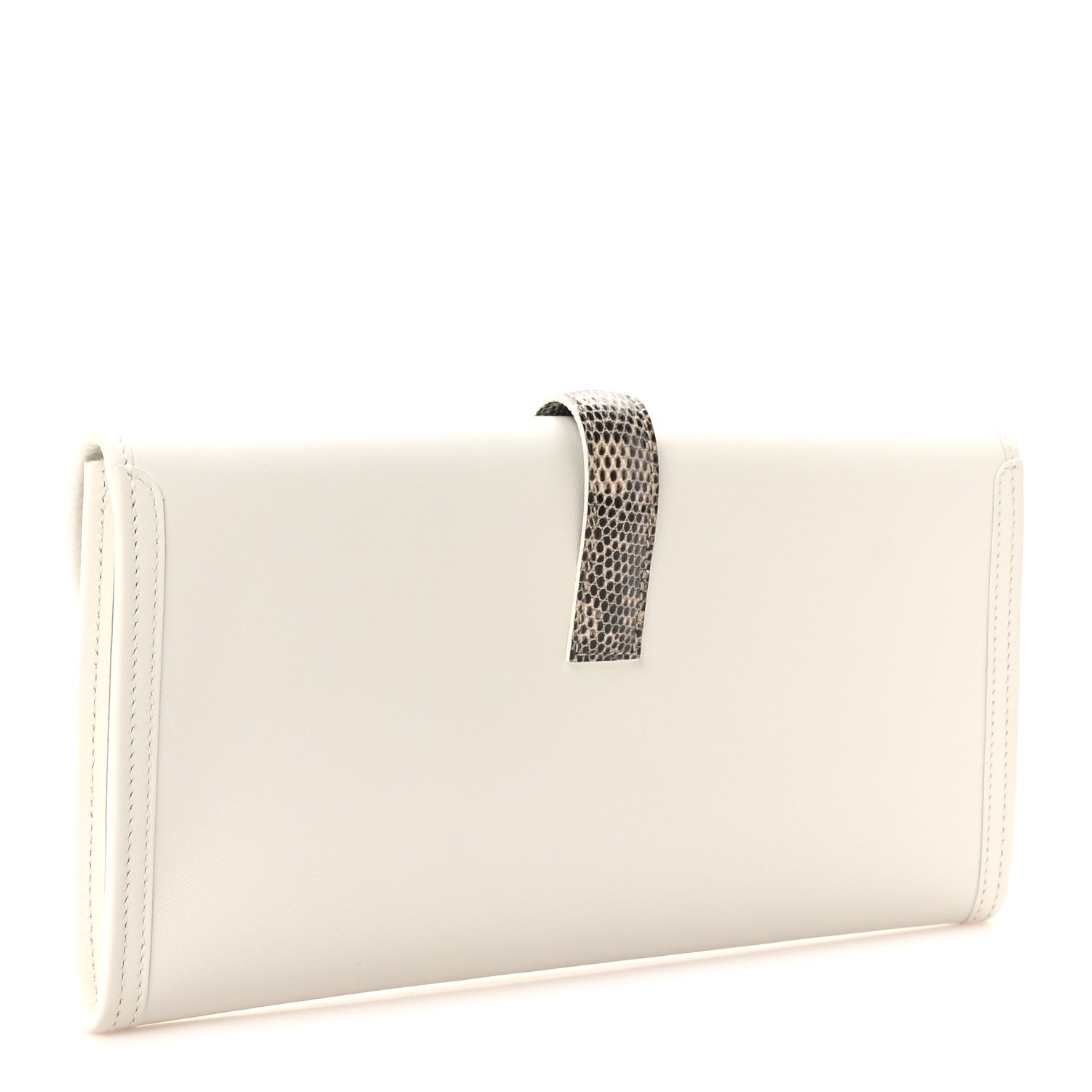 Hermes Swift Lizard Jige Elan Touch 29 Clutch Nata Ombre 3 of 9