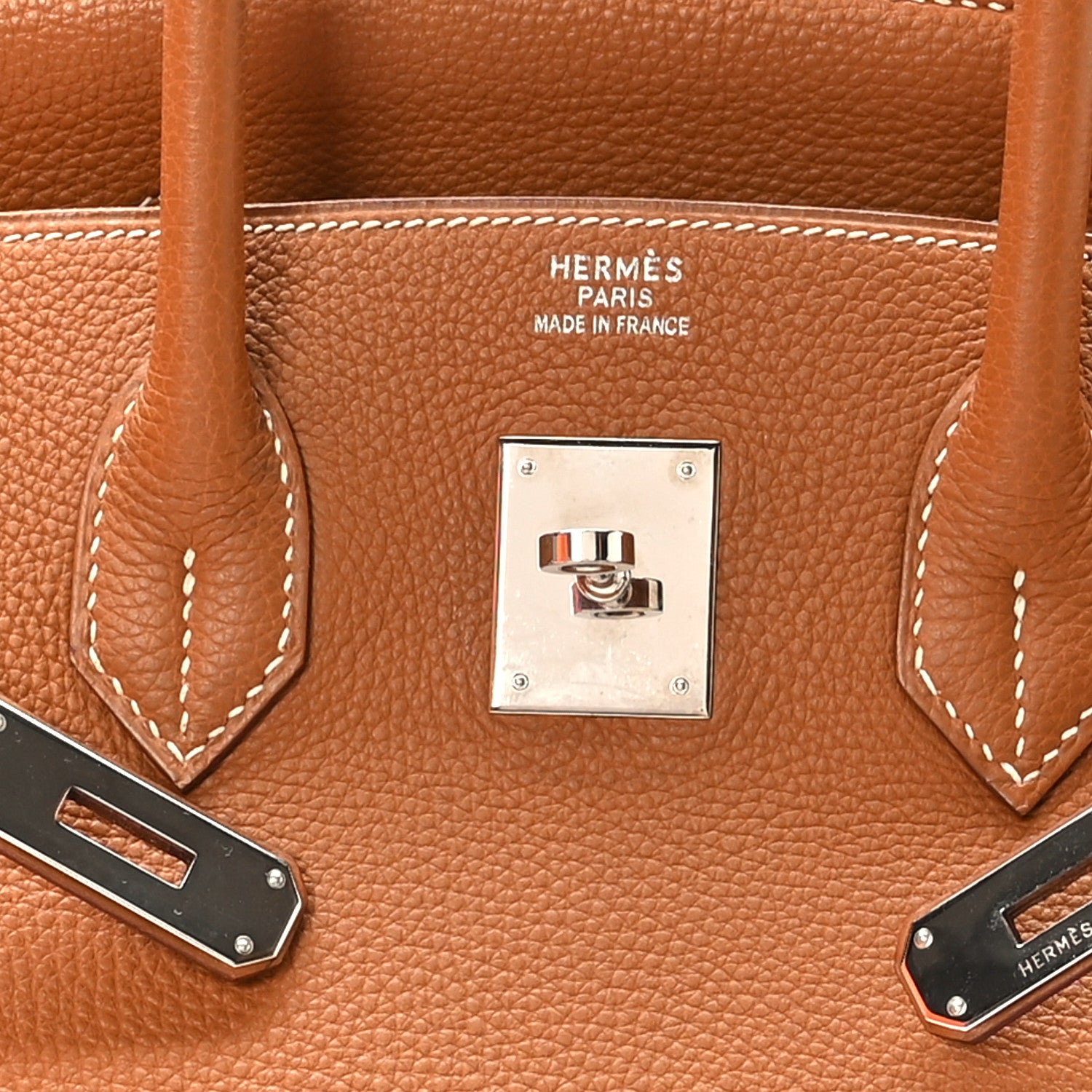 Hermes Taurillon Clemence Birkin 35 Gold 7 of 11