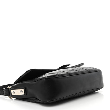 Chanel Lambskin Quilted Shoulder Bag Black 3 of 4
