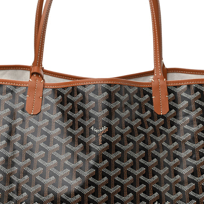 Goyard Goyardine Saint Louis GM Black Gold 9 of 11