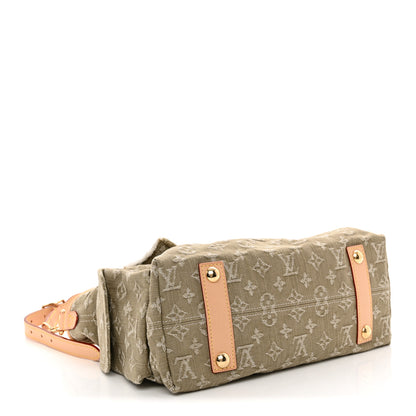 Louis Vuitton Denim CarryAll Cargo PM Khaki 4 of 9