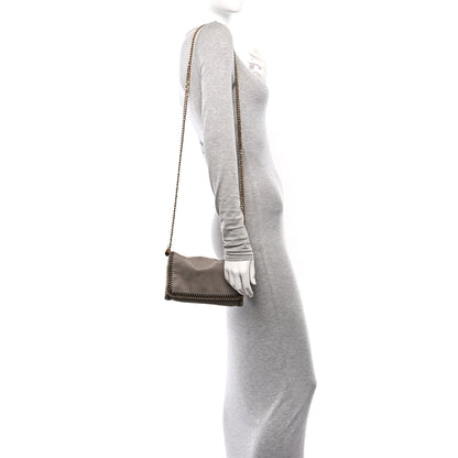 Stella McCartney Shaggy Deer Falabella Crossbody Bag Light Grey 2 of 9