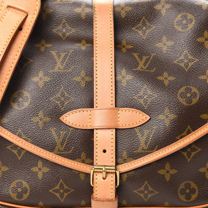 Louis Vuitton Monogram Saumur 30 9 of 9