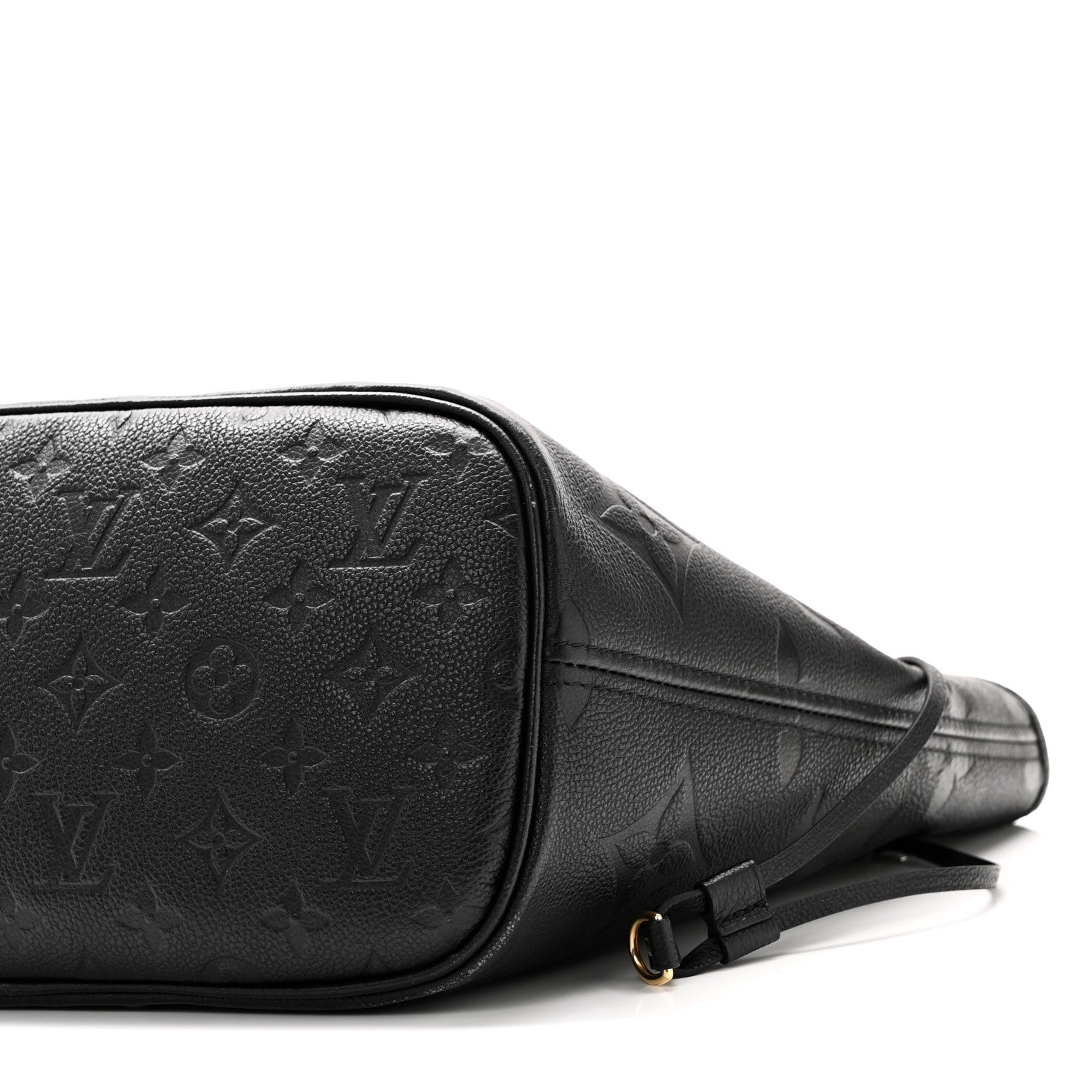 Louis Vuitton Empreinte Monogram Giant Neverfull MM Black 9 of 10