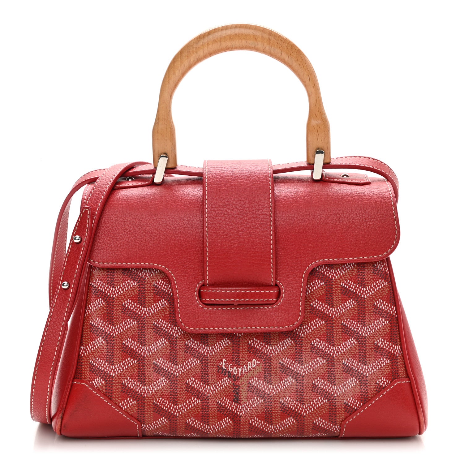 Goyard Goyardine Saigon Mini Red 1 of 8