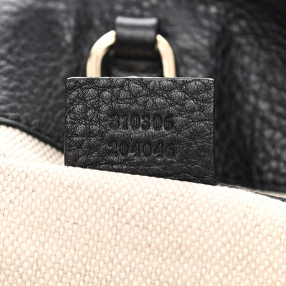 Gucci Pebbled Calfskin Large Soho Chain Shoulder Bag Black 7 of 15