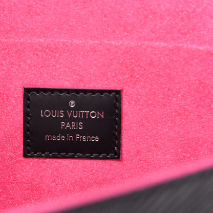 Louis Vuitton Epi Pochette Felicie Black Hot Pink 6 of 15