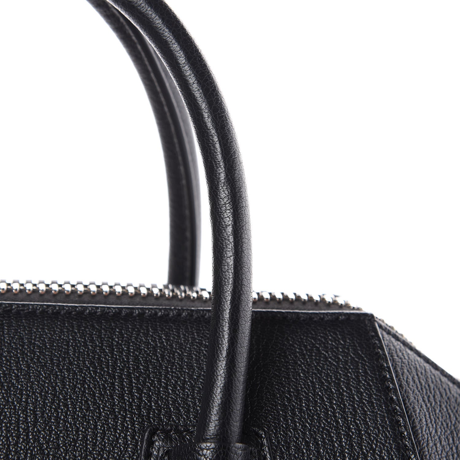 Givenchy Sugar Goatskin Striped Small Antigona Black Red 10 of 11