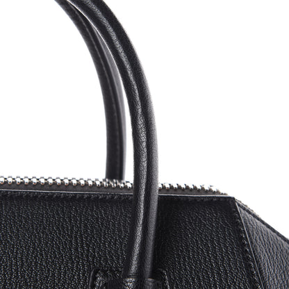 Givenchy Sugar Goatskin Striped Small Antigona Black Red 10 of 11