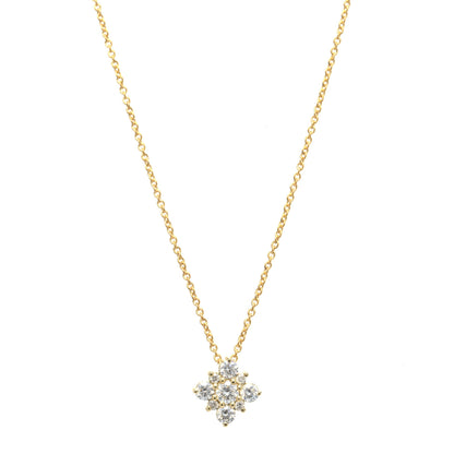 Roberto Coin 18K Yellow Gold Diamond Star Pendant Necklace 1 of 6
