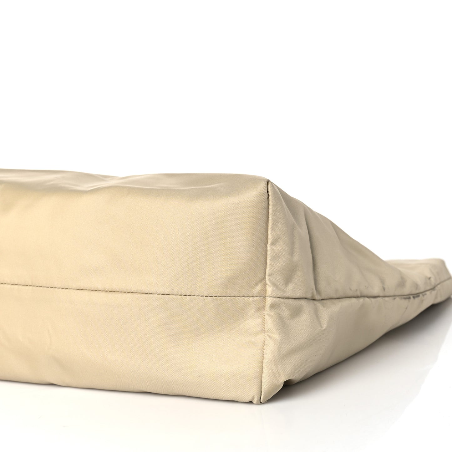 Re-Nylon Saffiano Tote Desert Beige