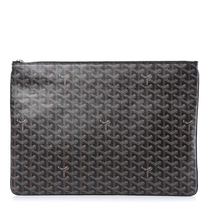 Goyard Goyardine Senat Pochette GM Black 1 of 7