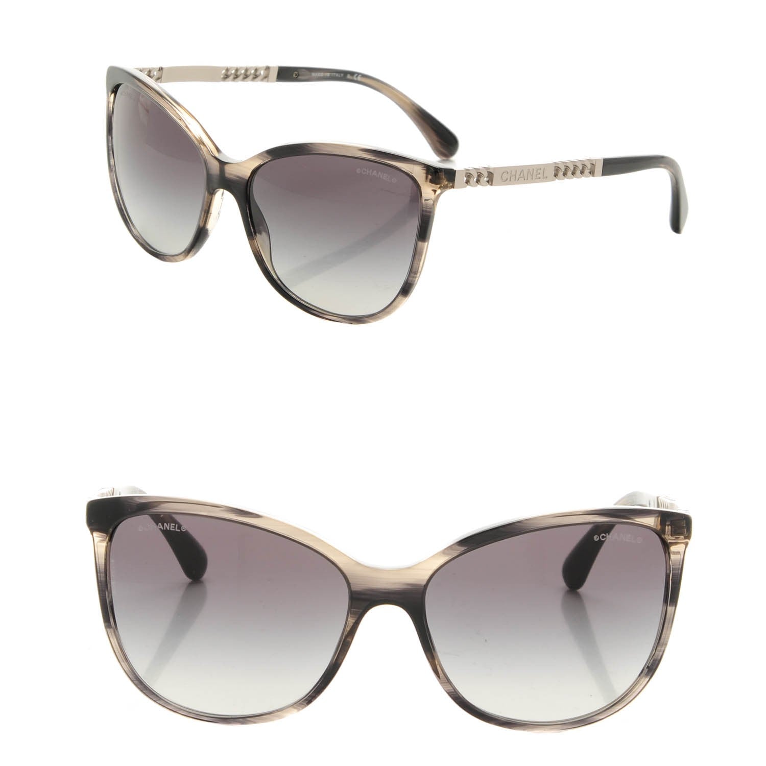 Chanel Butterfly Chain Sunglasses 5352 Grey 1 of 5