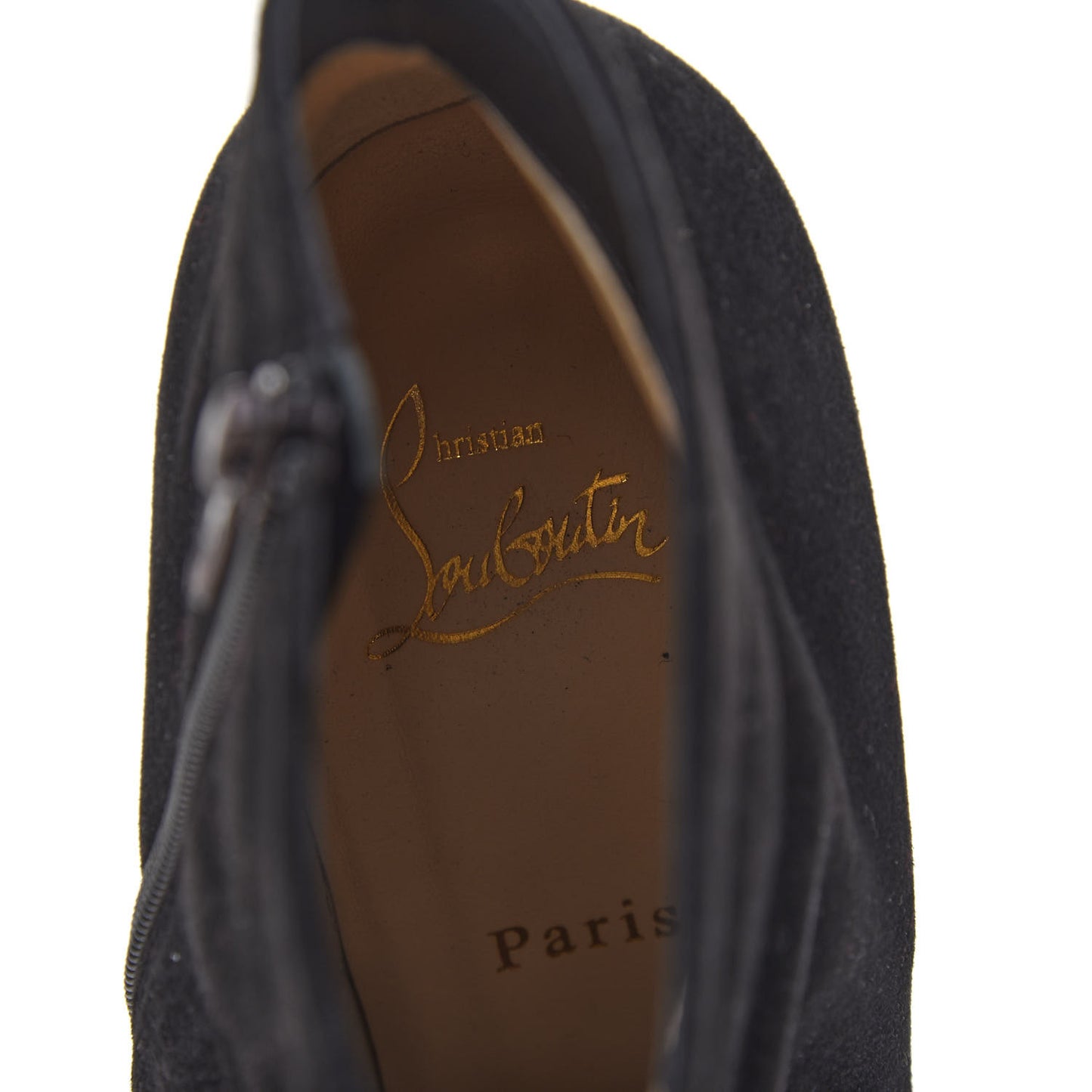 Veau Velours Eloise 100 Booty 40 Black