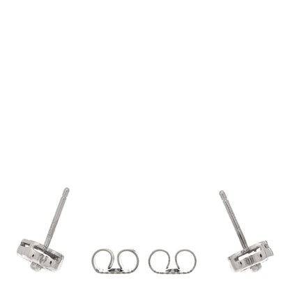 Tiffany Platinum Diamond Lace Stud Earrings 3 of 4