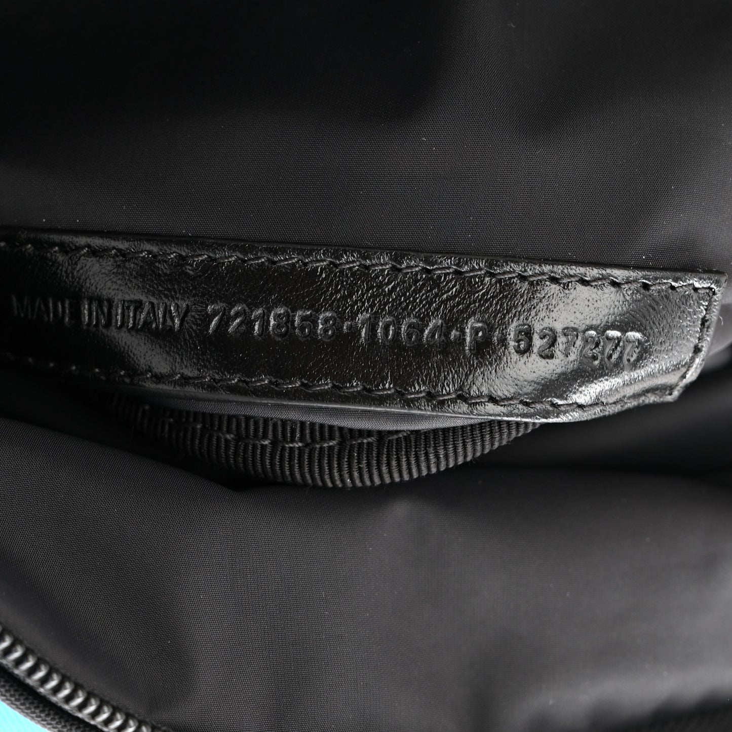 X ADIDAS Nylon Belt Bag Black Blue