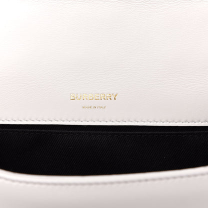 Burberry Lambskin Quilted Small Lola Bag White 7 of 11