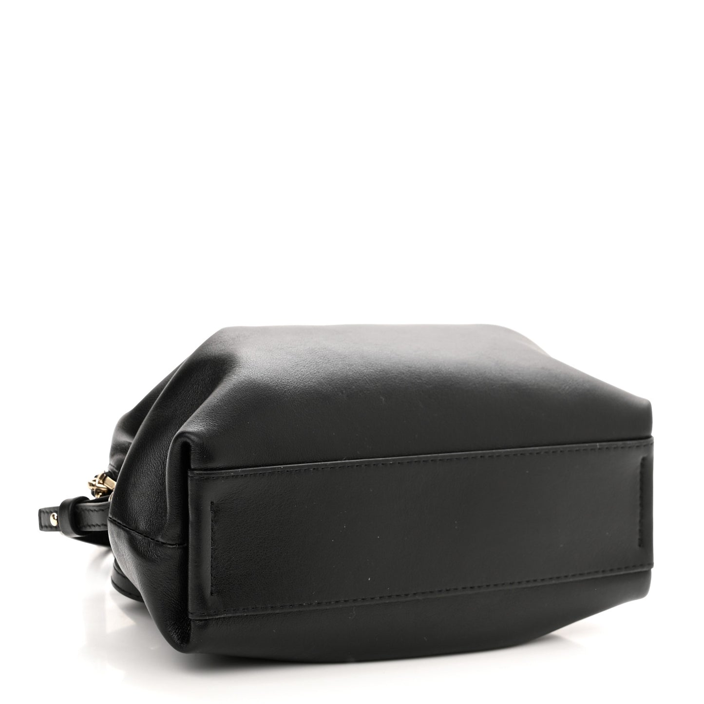 Calfskin Mini Judy Shoulder Bag Black