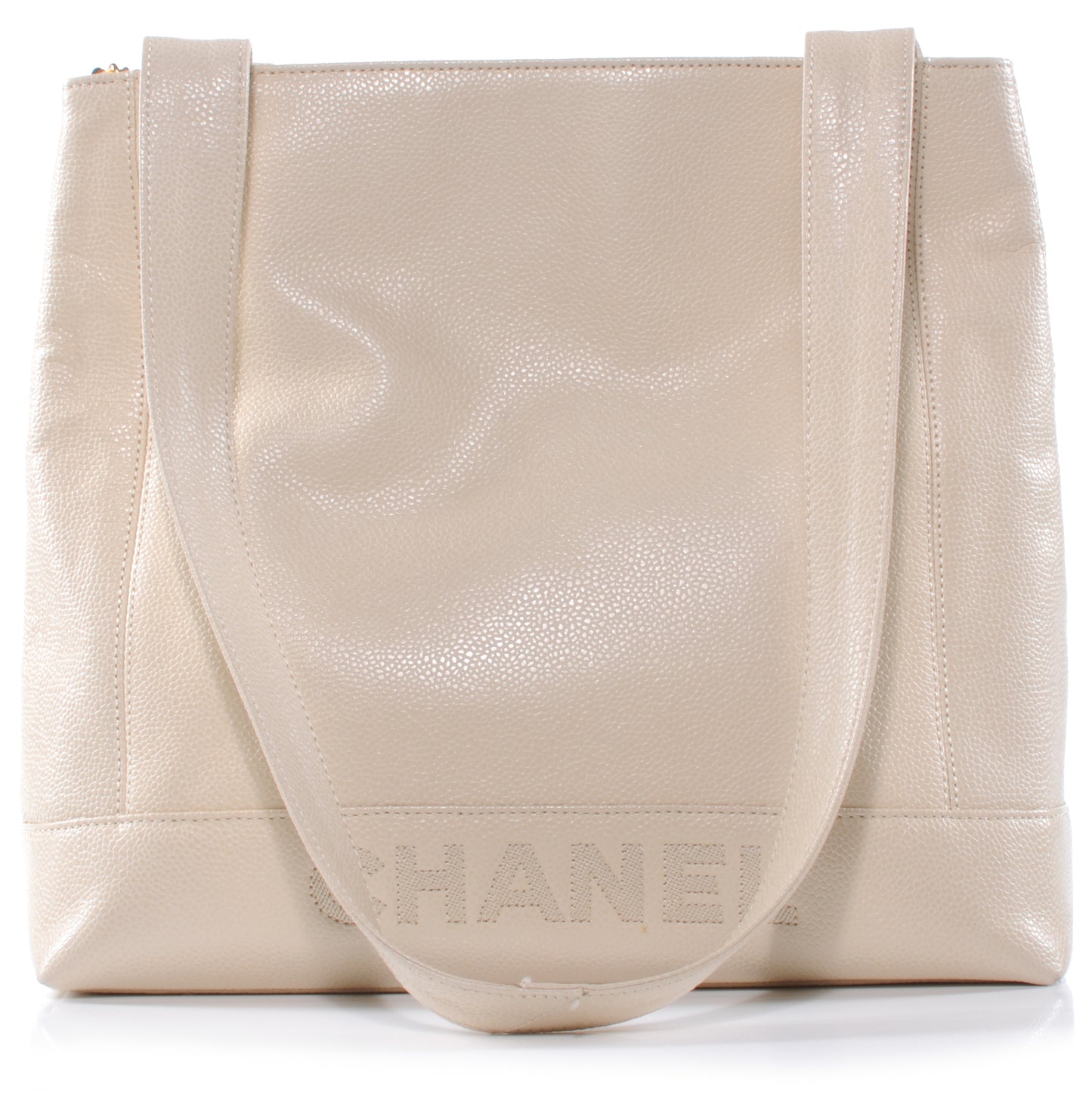 Caviar Shoulder Bag Ivory