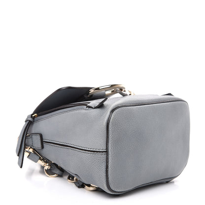 Chloe Suede Calfskin Mini Faye Backpack Cloudy Blue 3 of 9