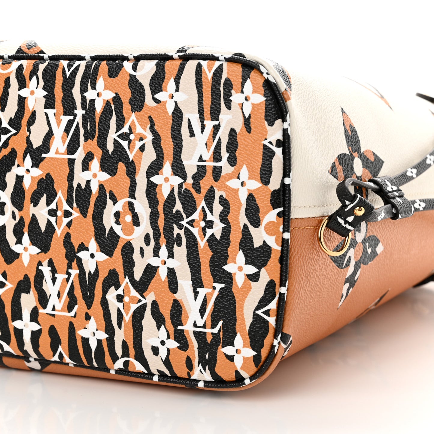 Monogram Giant Jungle Neverfull MM Ivory