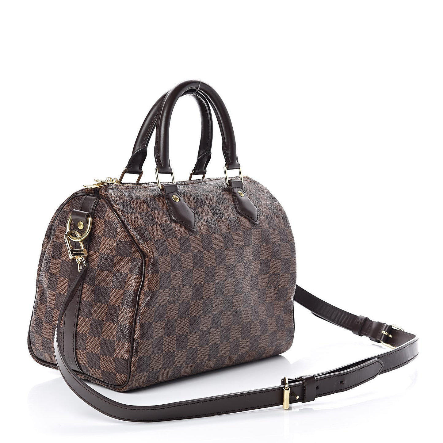 Damier Ebene Speedy Bandouliere 25