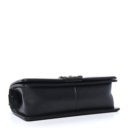Chanel Lambskin Quilted Medium Boy Flap Black 3 of 5