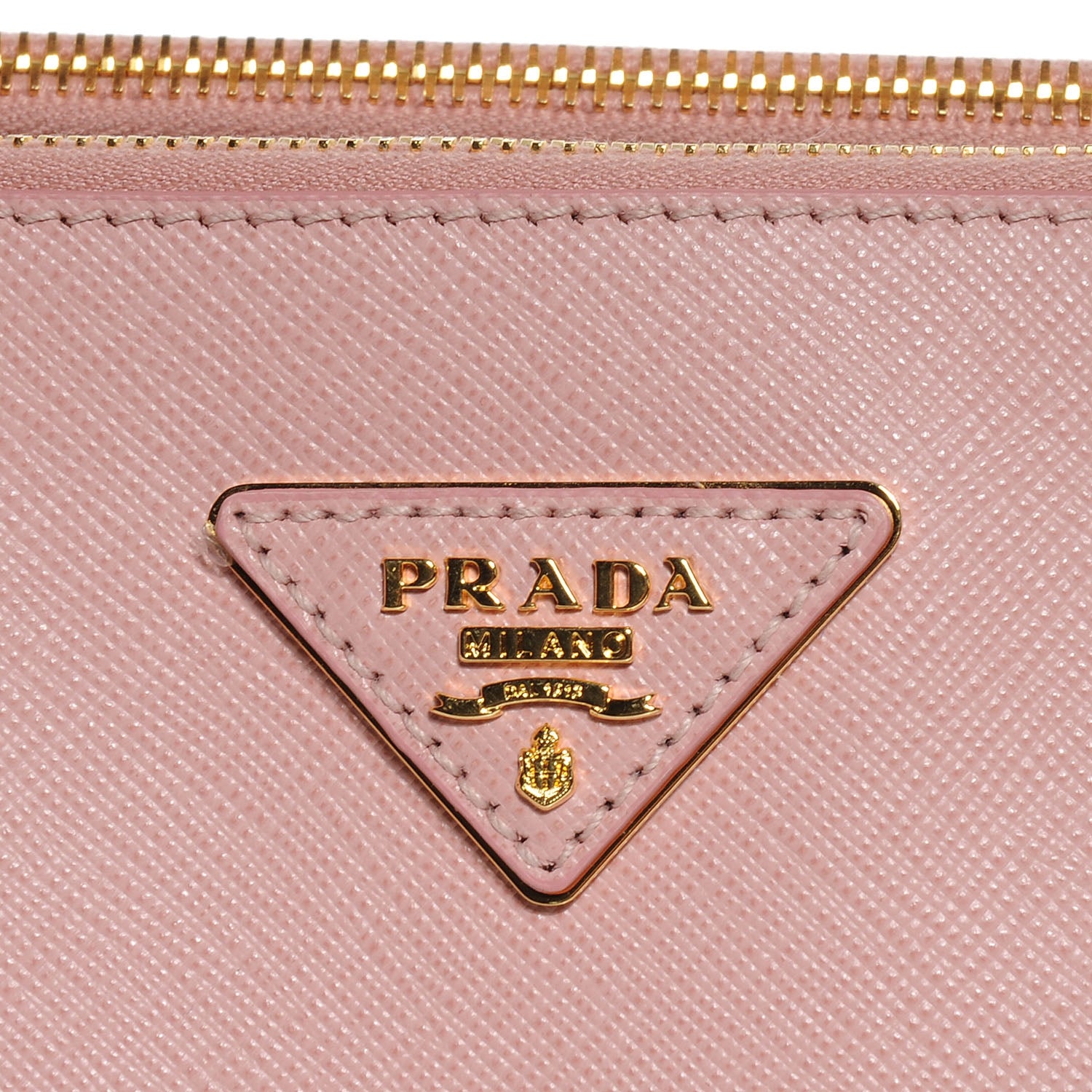 Prada Saffiano Lux Leather Small Tote BN1801 Orchidea 5 of 8