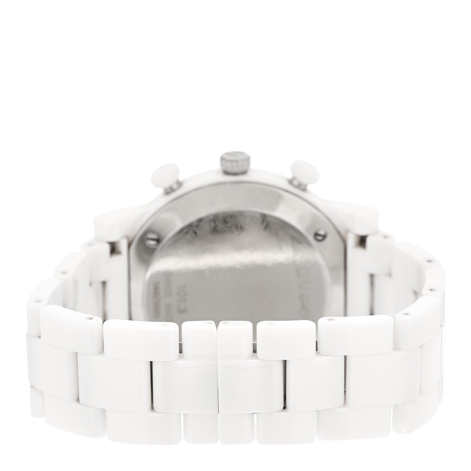 Gucci Stainless Steel Ceramic 38mm G-Chrono Chronograph Quartz Watch White 3 of 5